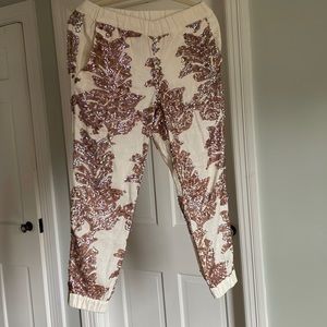 J Crew Sequin Joggers